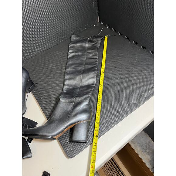 Donald J Pliner Leore Over-the-Knee Boot Pewter Gray Size 6 Womens MSRP $400 - Picture 9 of 10
